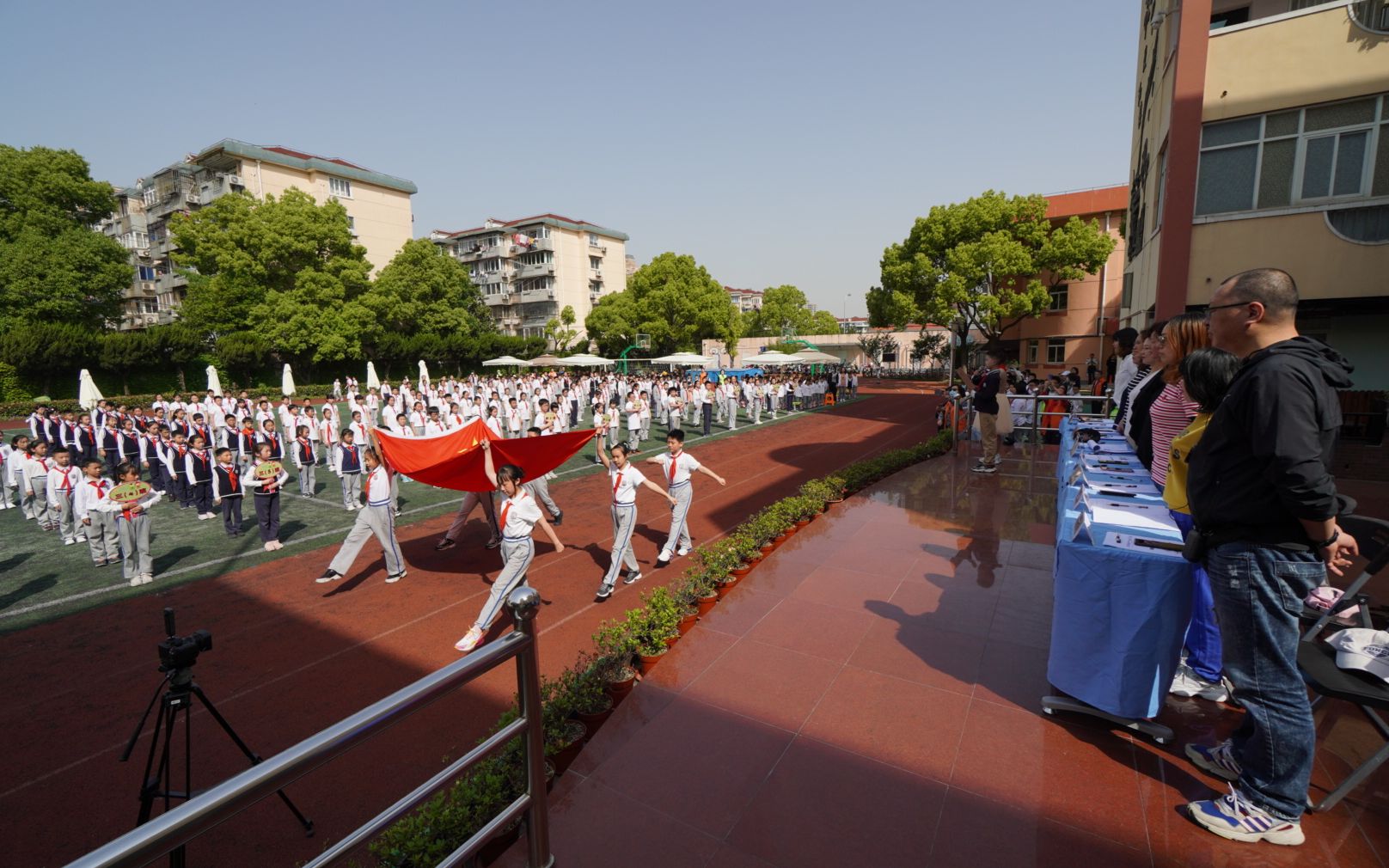 [vr]梅陇镇中心小学2021运动会开幕式(4)