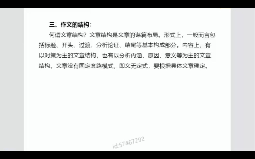 [图]申论 第六章 作文的结构（如何写好标题）