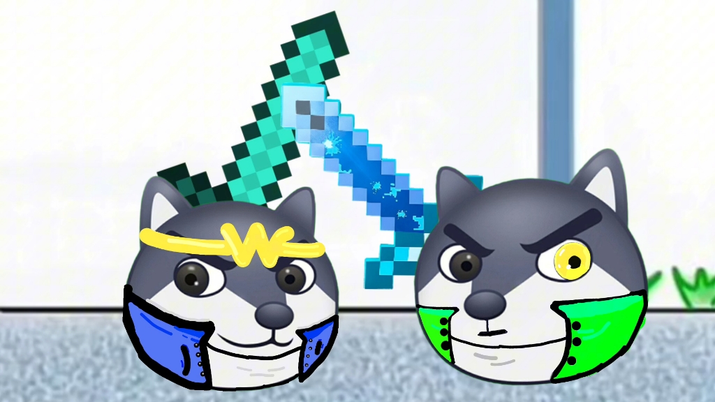 狗头对战画面,有建议可以在评论区里说