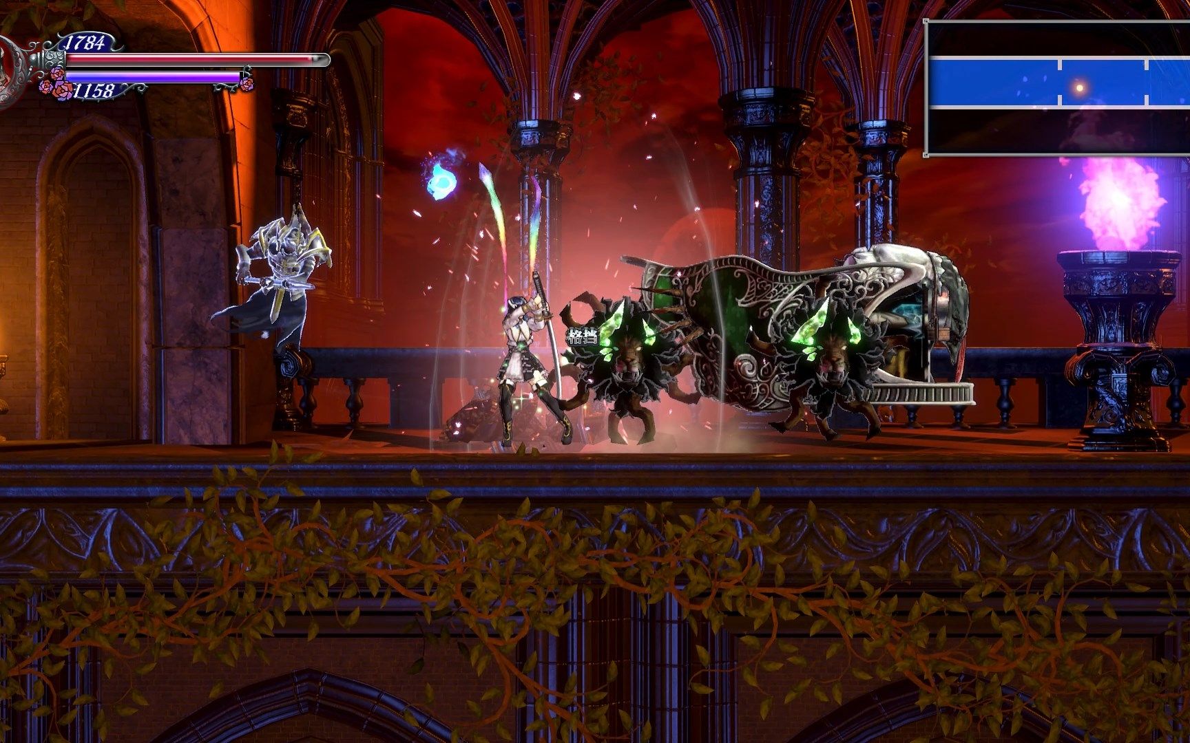 bloodstained ritual of the night血污:夜之仪式 架刀练习_哔哩哔哩