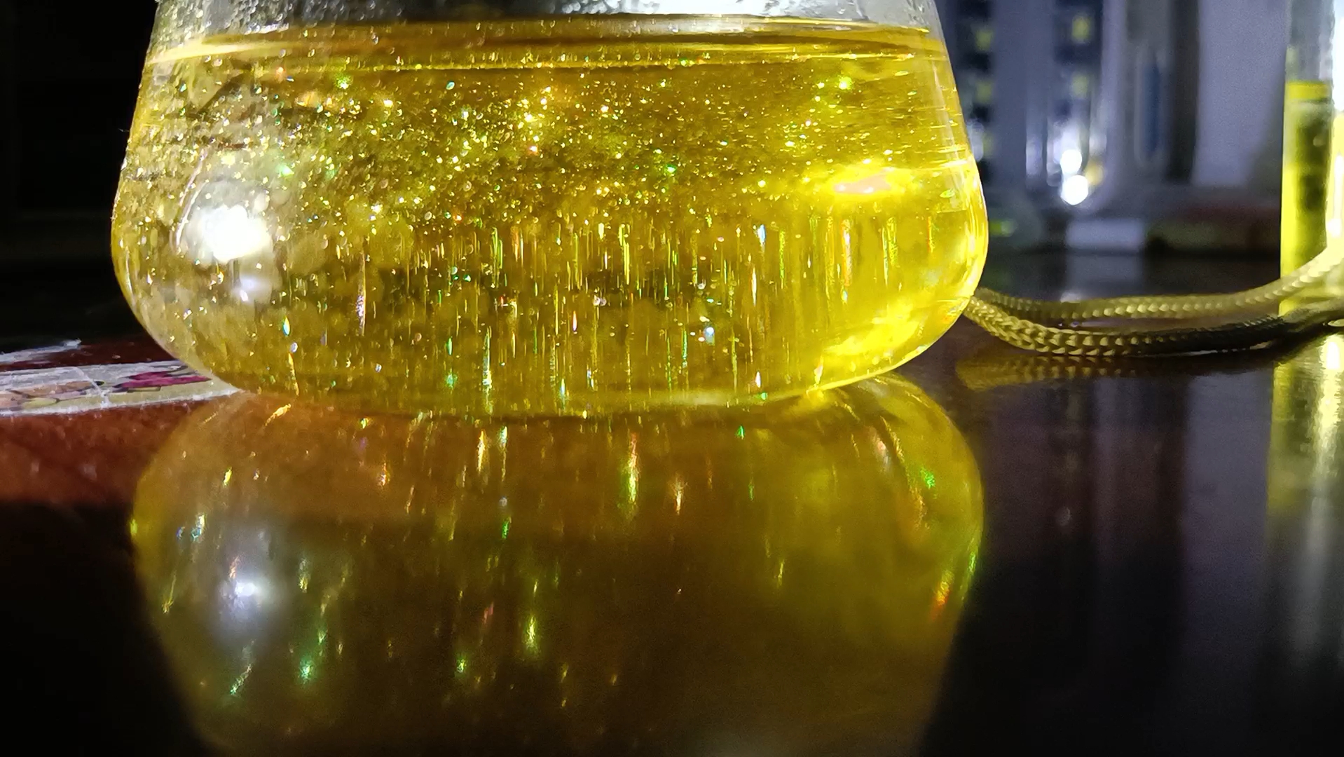 理科生的浪漫,碘化铅的重结晶!