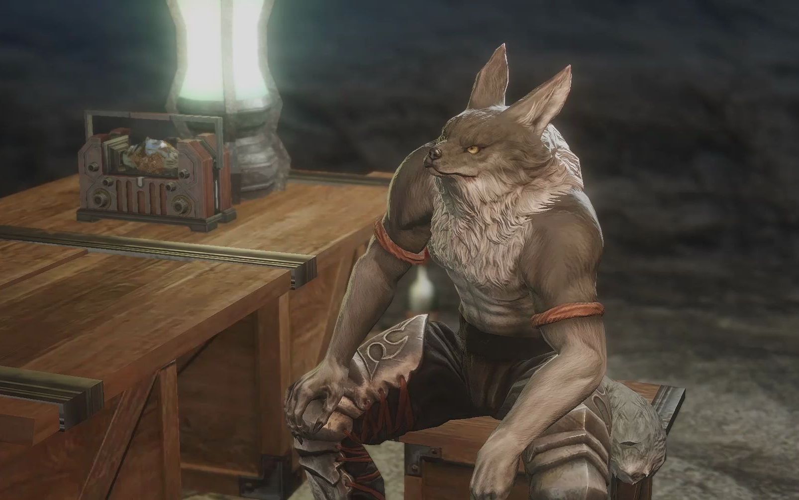 【ff14】来看狼人族动耳朵