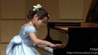近藤实优(7岁) 肖邦练习曲 op.10 no.5(黑键)