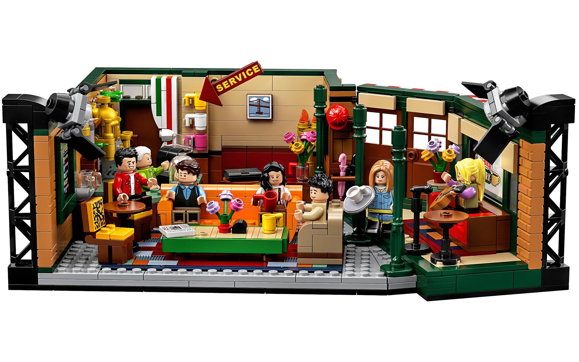乐高 lego 21319 ideas系列 老友记 中央公园咖啡馆 central perk