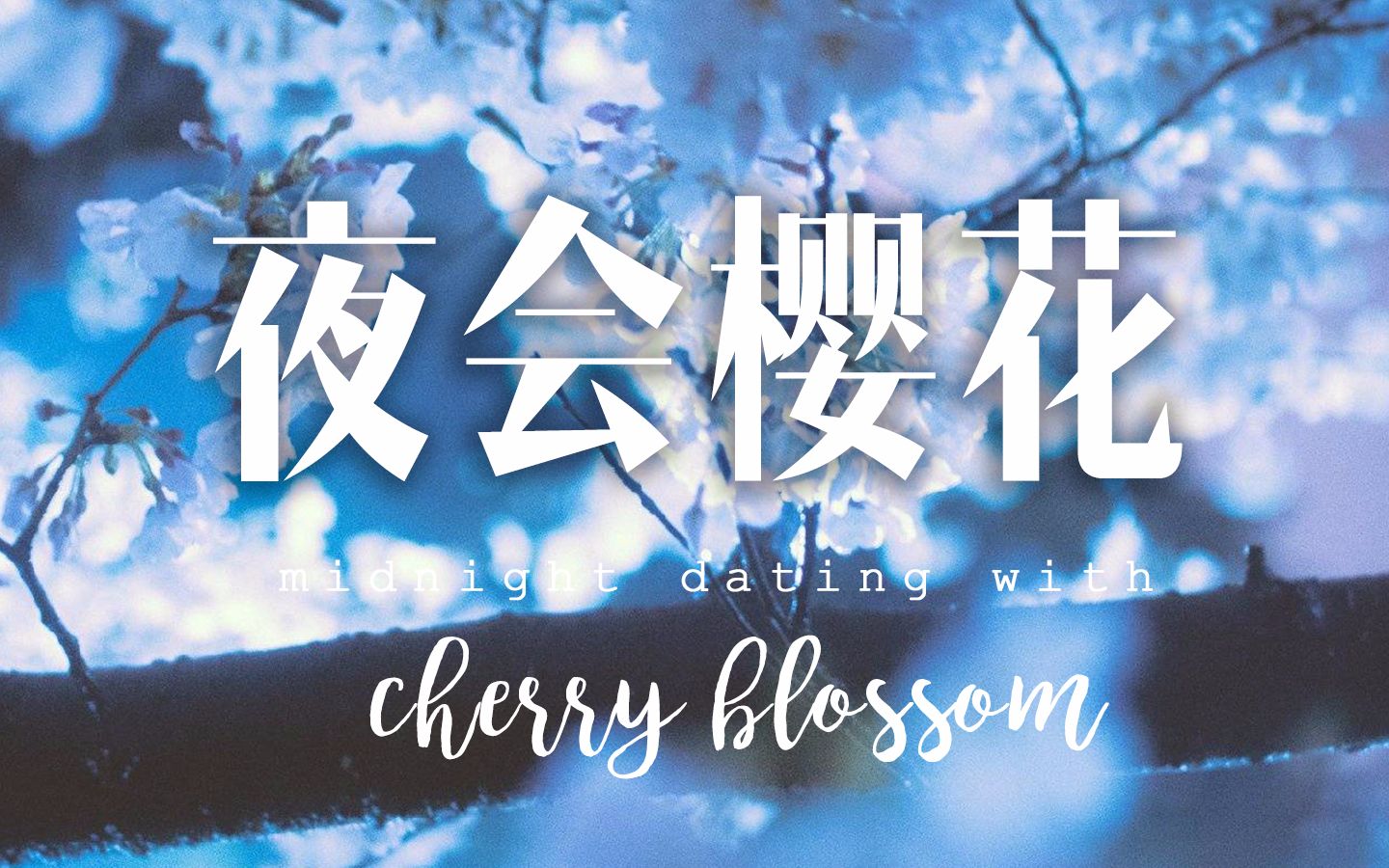 blurism樽前月下樱吹雪夜会绝美武大樱花踩点向快剪