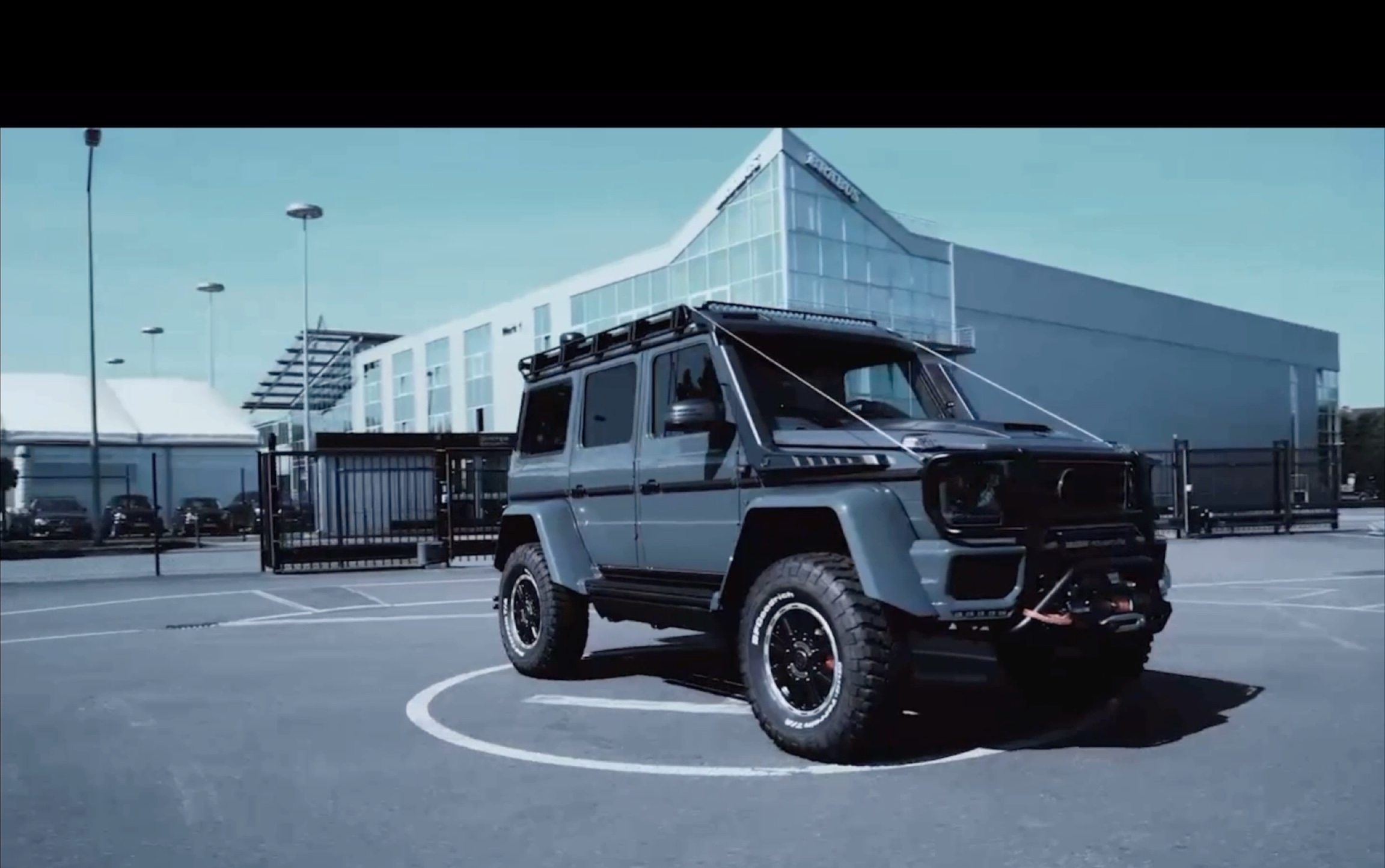 brabus巴博斯550adventure探险版4x405 基于奔驰g550打造