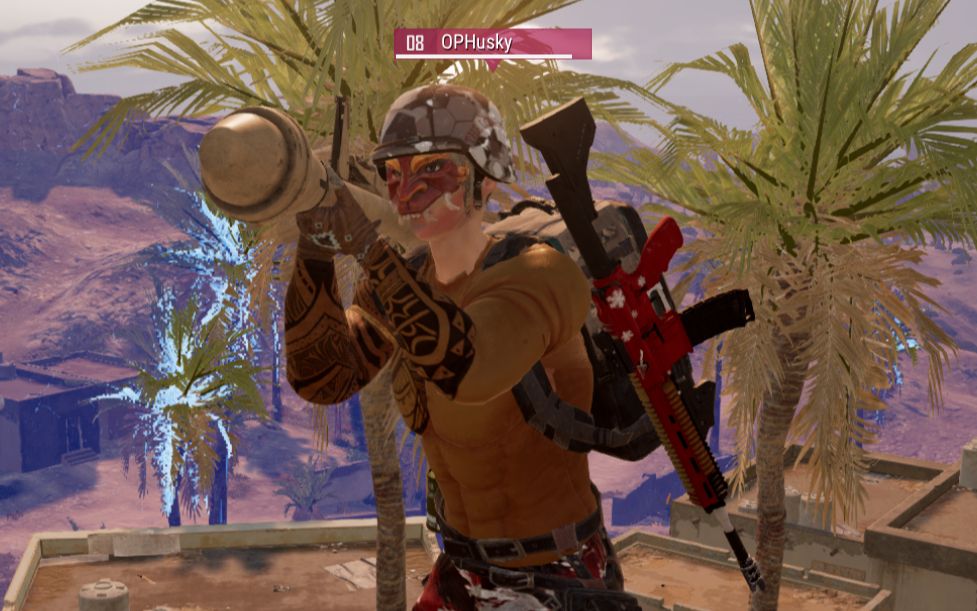 [绝地求生]卡拉金打炮-150米火箭炮