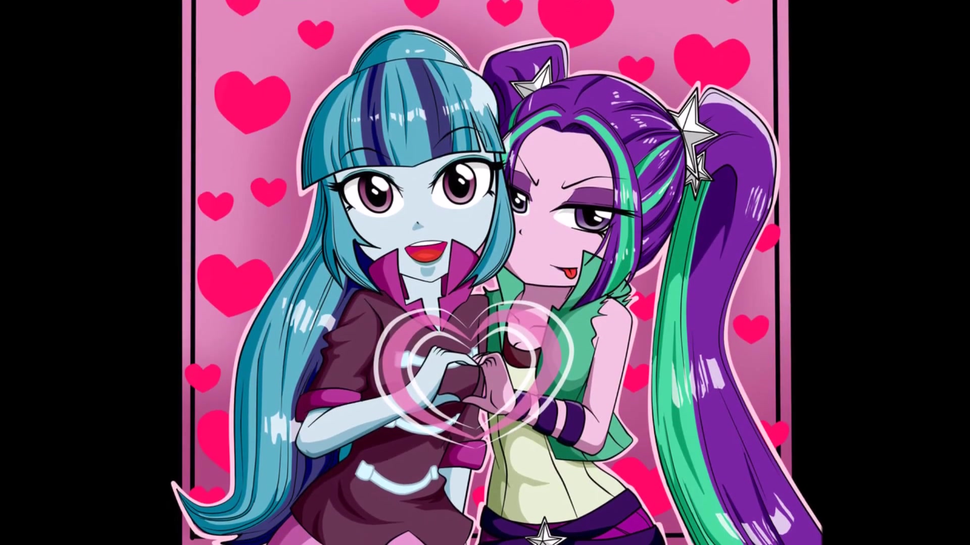 eg: aria blaze x sonata dust- paparazzi