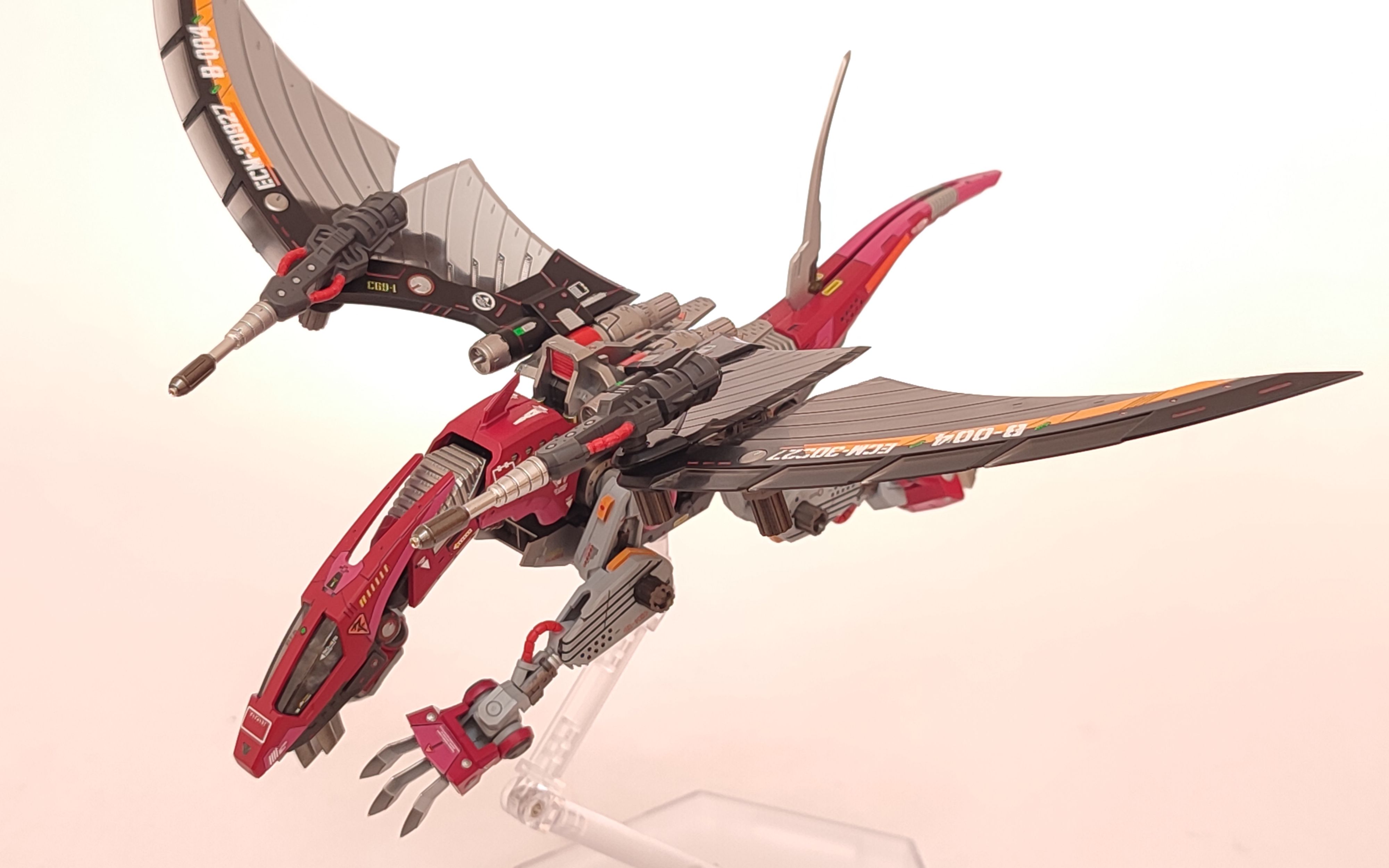 【索斯机械兽】hmm 狂暴红翼龙 by プラモ屋イタチ