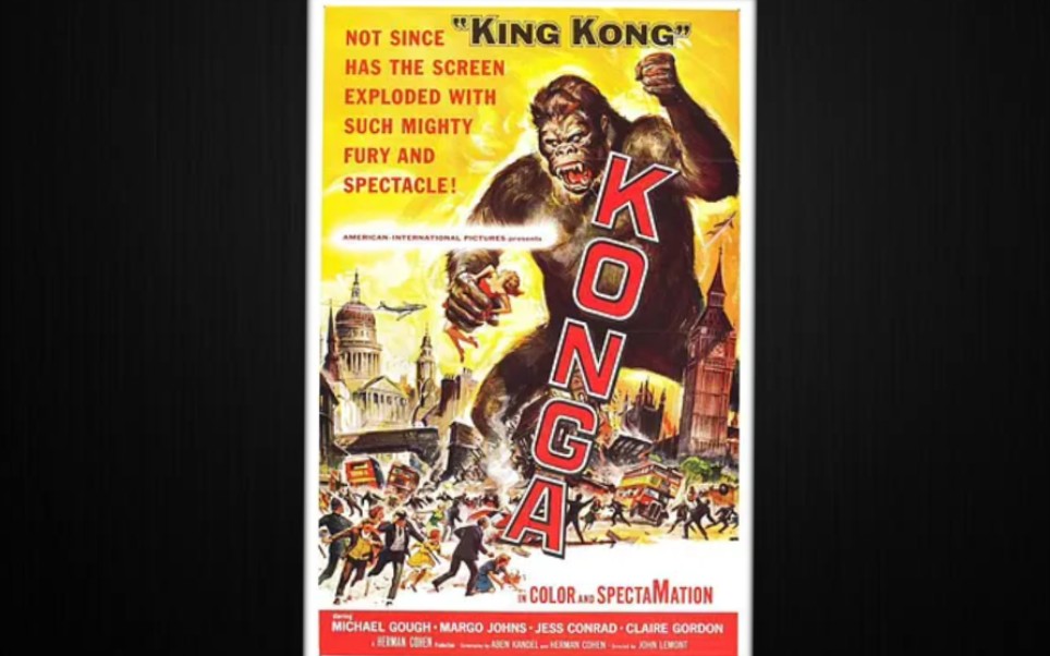 【老物】Konga(1961) Trailer哔哩哔哩bilibili