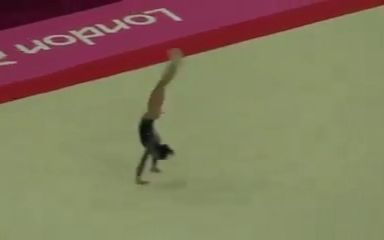 体操|自由操|罗马尼亚选手Catalina Ponor 2012伦敦奥运会哔哩哔哩bilibili