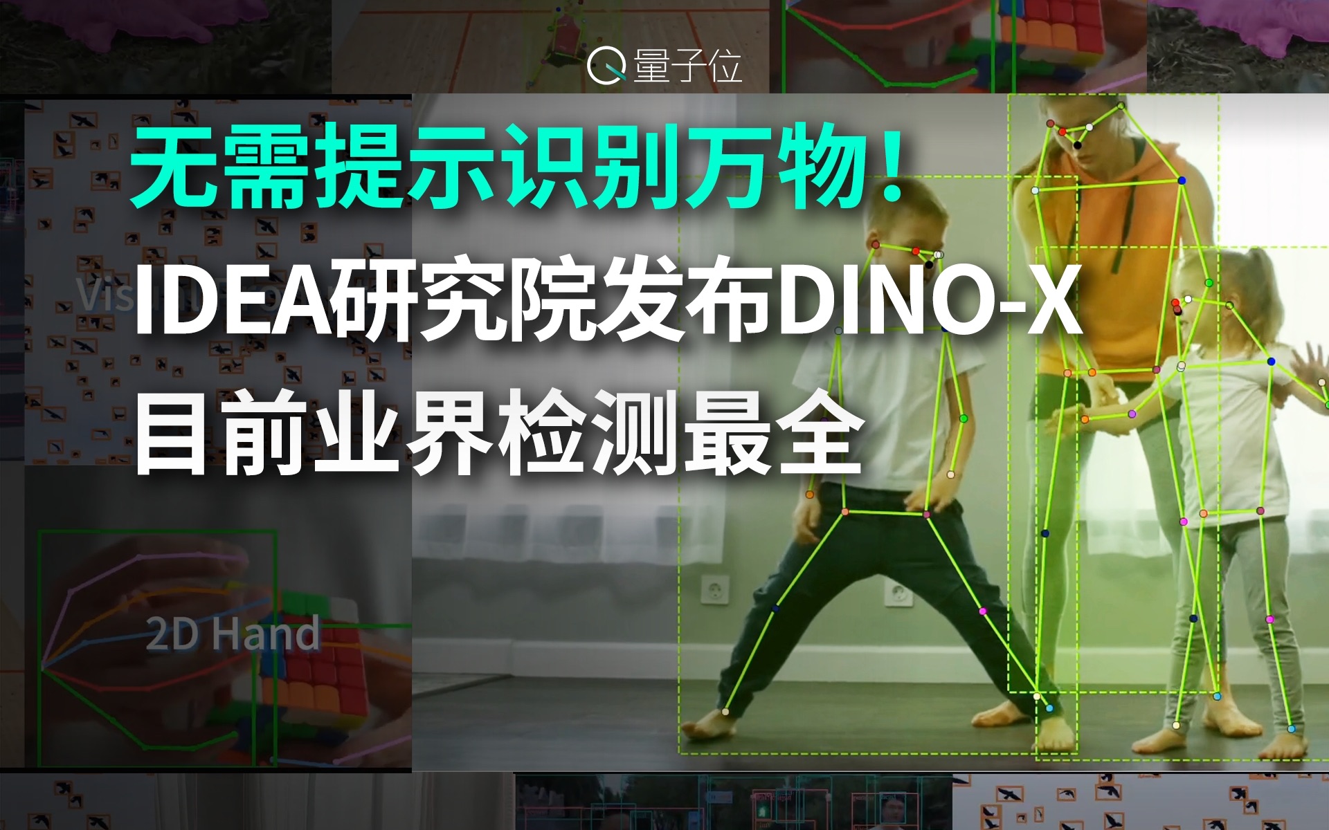 无需提示识别万物!IDEA研究院发布DINO-X,目前业界检测最全