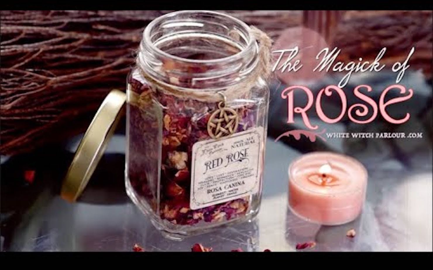 [图]关于玫瑰的魔法｜CC双语字幕｜The Magick of Rose _ The White Witch Parlour