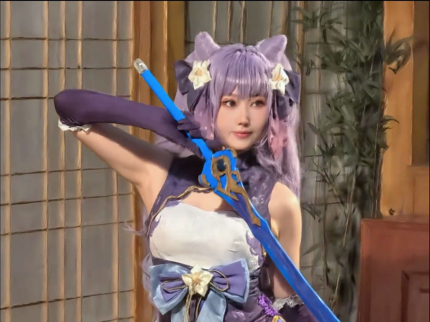 【刻晴cos】刻师傅请你来吃牛杂啦