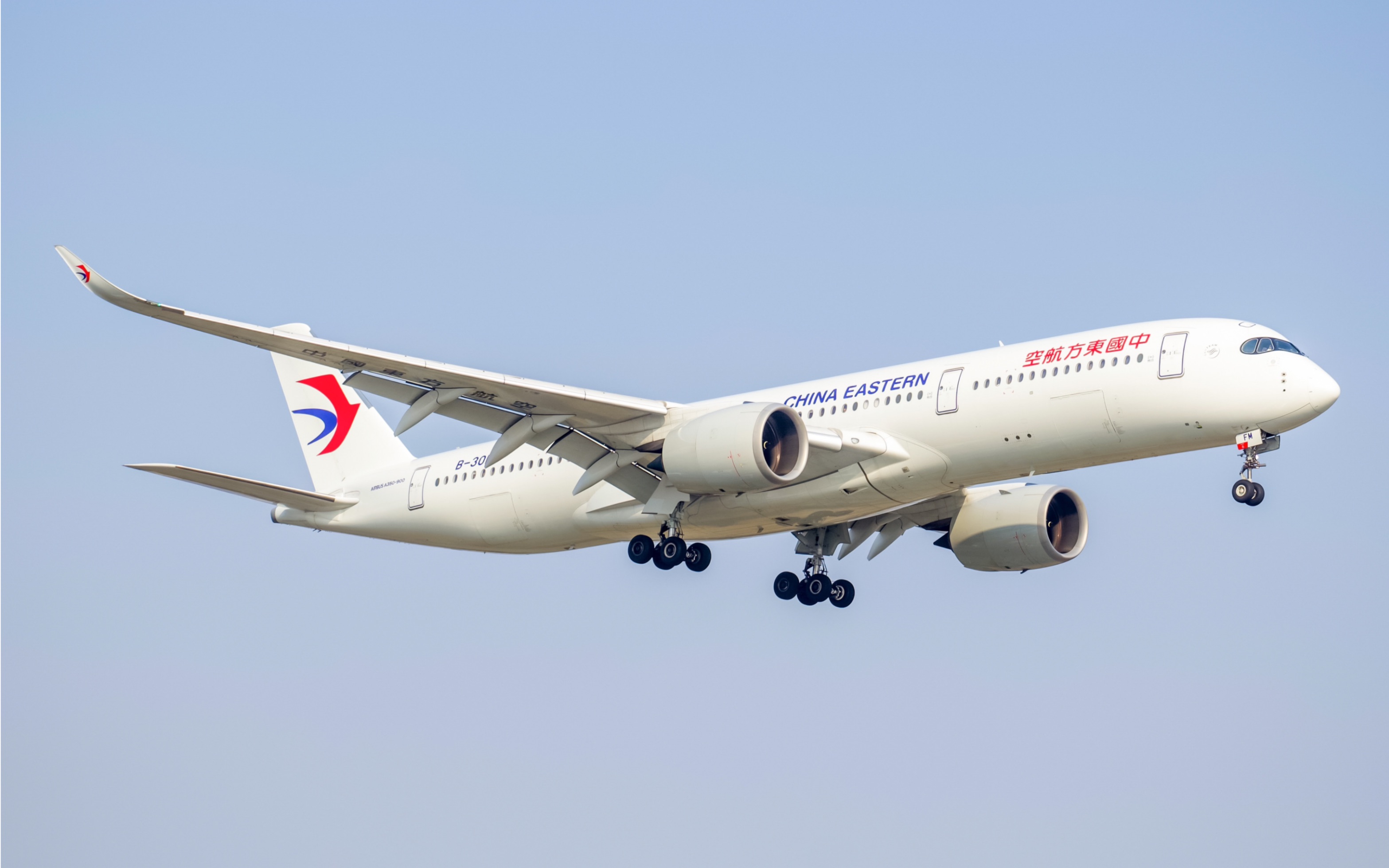 中国东方航空飞机高清图片