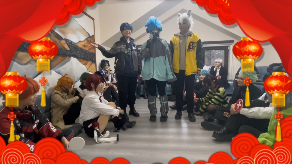 【扭曲仙境】夜鸦学院全体学生给您拜——年——啦