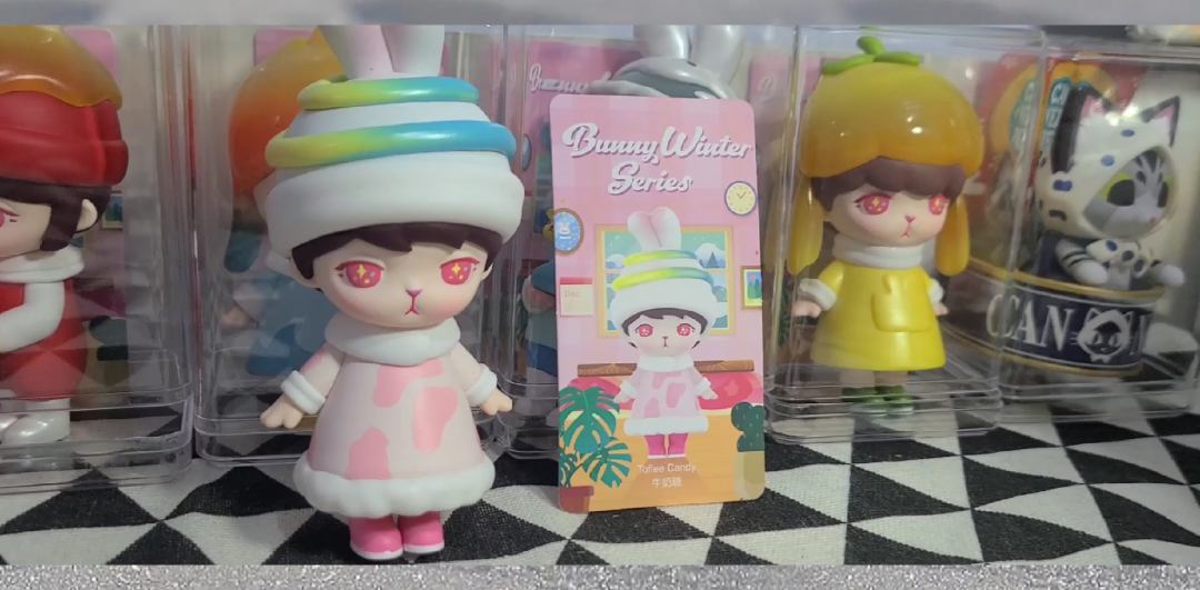 泡泡玛特bunny冬日系列开箱ok