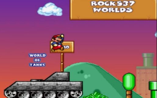 [图]《Mario Forever（永远的超级玛丽）》World Of Tanks