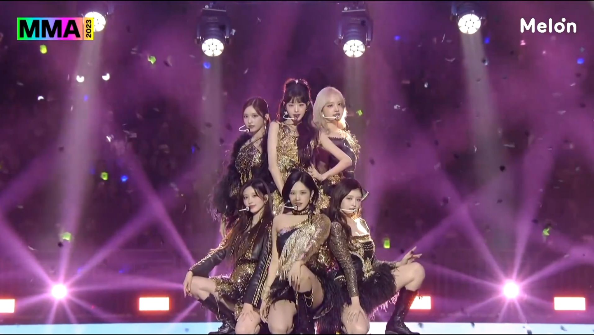 [图]【IVE】intro+baddie+kitsch+blue blood+ I AM @231202 MMA2023