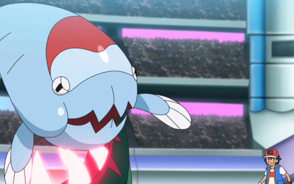 宝可梦旅途131集 鳃鱼龙击败轰擂金刚猩 闪焰王牌再登场!