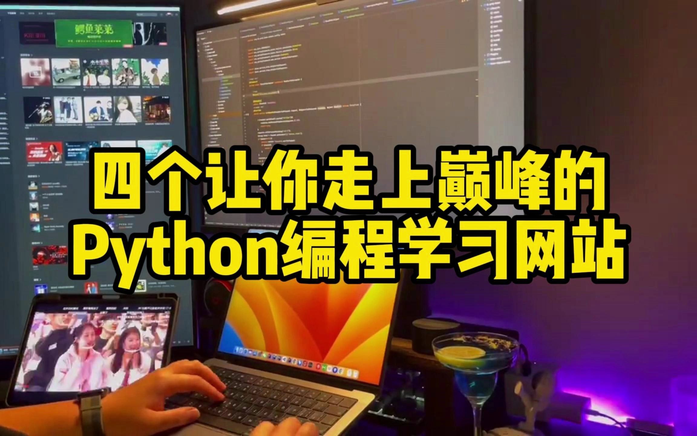 【Python学习】四个让你走上巅峰的Python编程学习网站哔哩哔哩bilibili