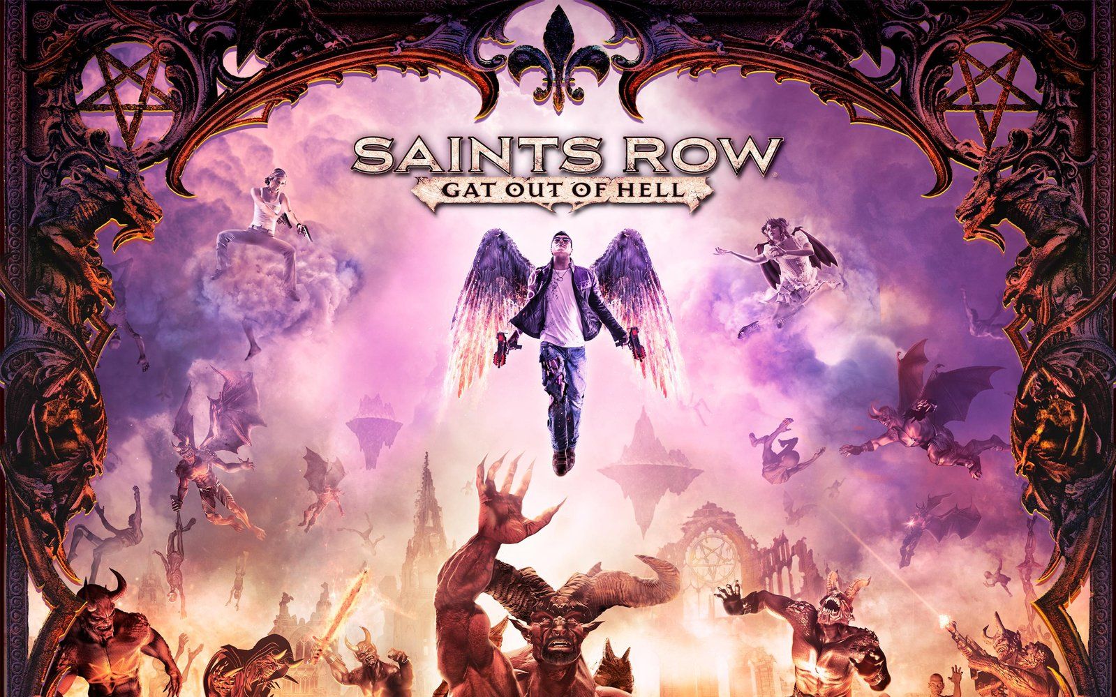 [图]《黑道圣徒：杀出地狱》最速通关speedrun Saints Row: Gat out of Hell Any% in 40m 34s