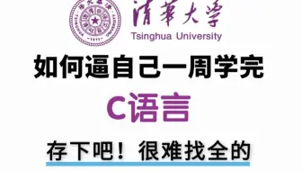 【整整748集】绝对是B站最全最细，2025年最新C语言零基础自学入门教程，全程干货无废话！让你少走99%的弯路！从零小白到C语言开发大佬看这套就够了！