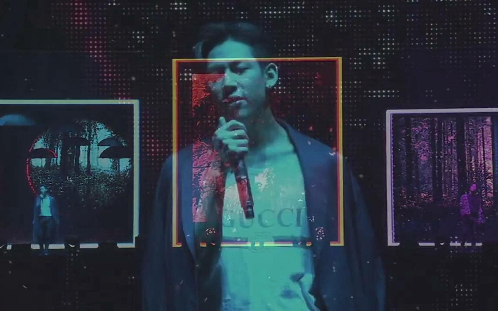 [图]【王嘉尔&bambam&朴珍荣】rapper唱歌，主唱rap！演唱会交换版舞台Think about it