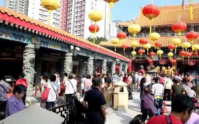 黄大仙祠——香港香火最旺盛的庙宇哔哩哔哩bilibili