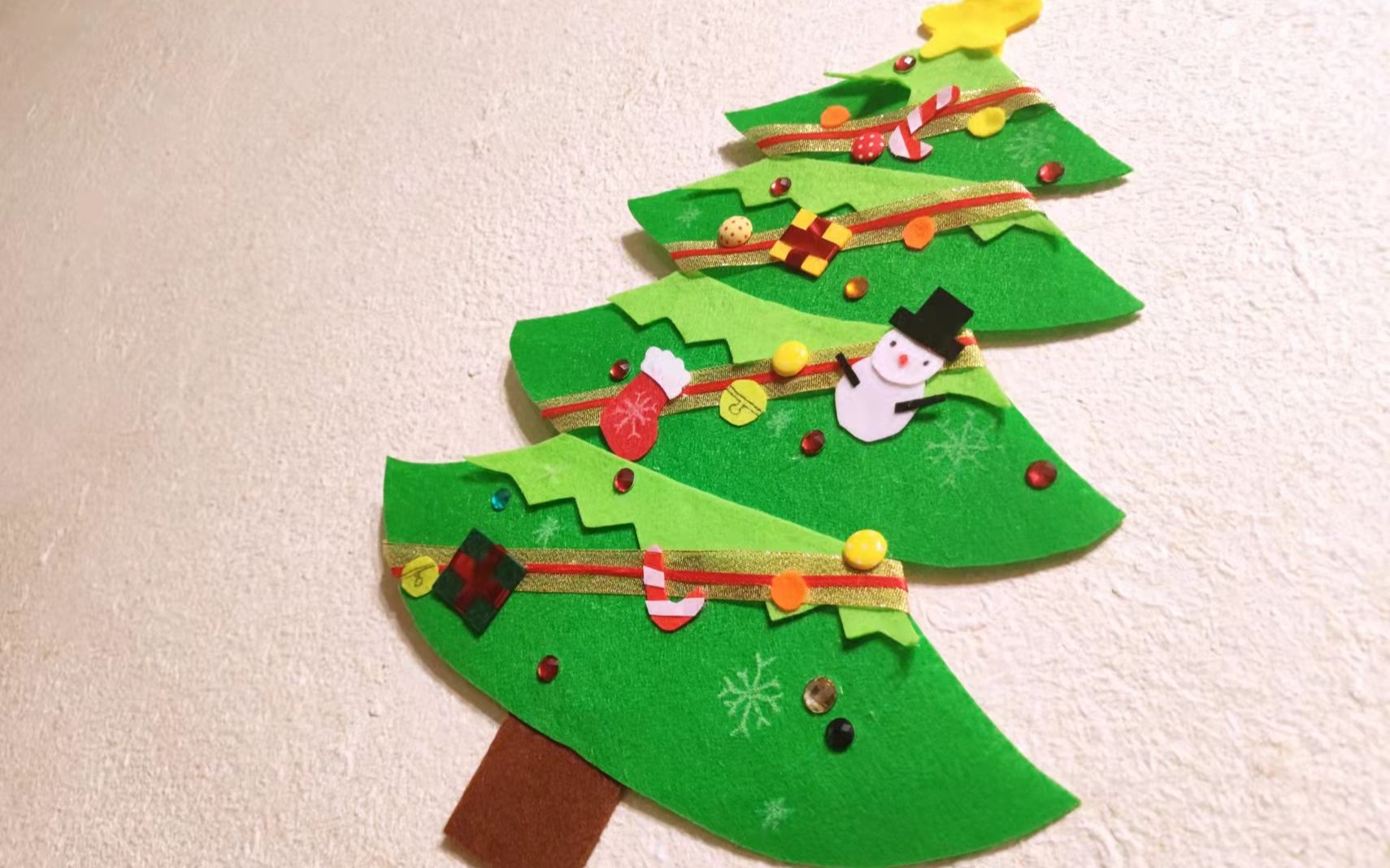 不织布之圣诞树