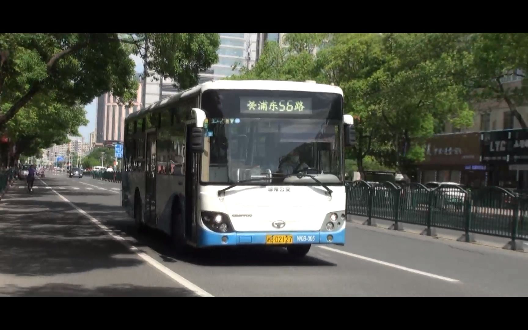 上海公交 临港公交 浦东56路 w0b-005