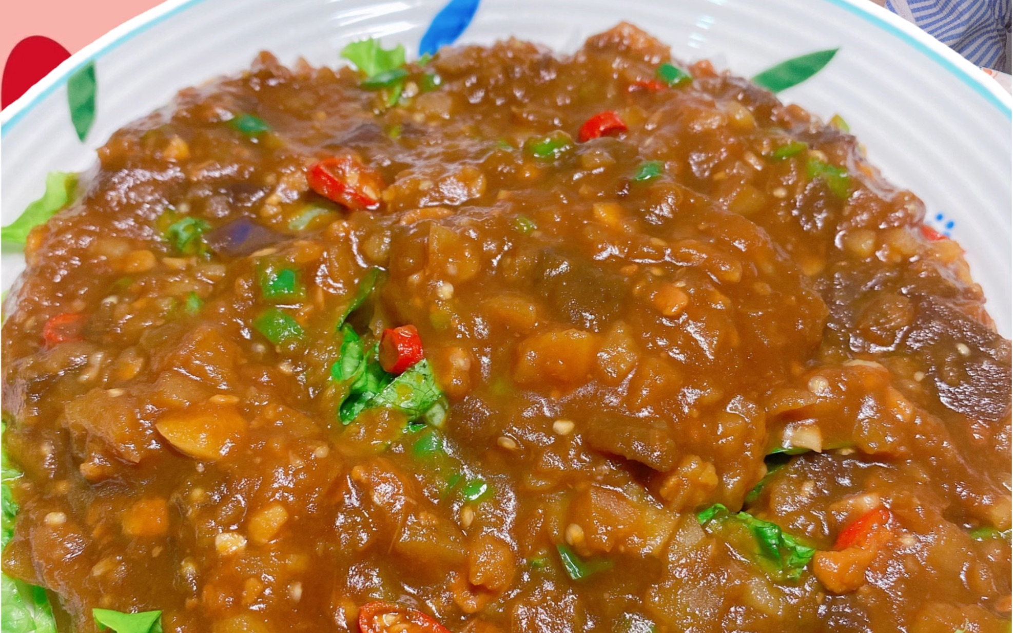 卖相丑,但是巨好吃的茄子土豆泥拌饭!