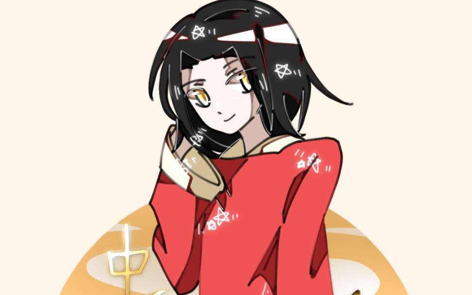 「aph绘画过程」-不进来看看短发耀吗?