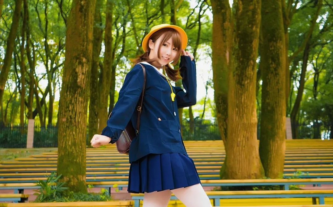 jk少女,白色丝袜穿搭,清纯可爱