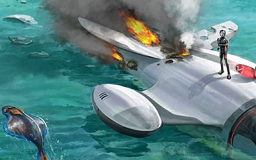 【美丽水世界丨深海迷航】开着自然选择号进入水雷区,不料被录制器拔