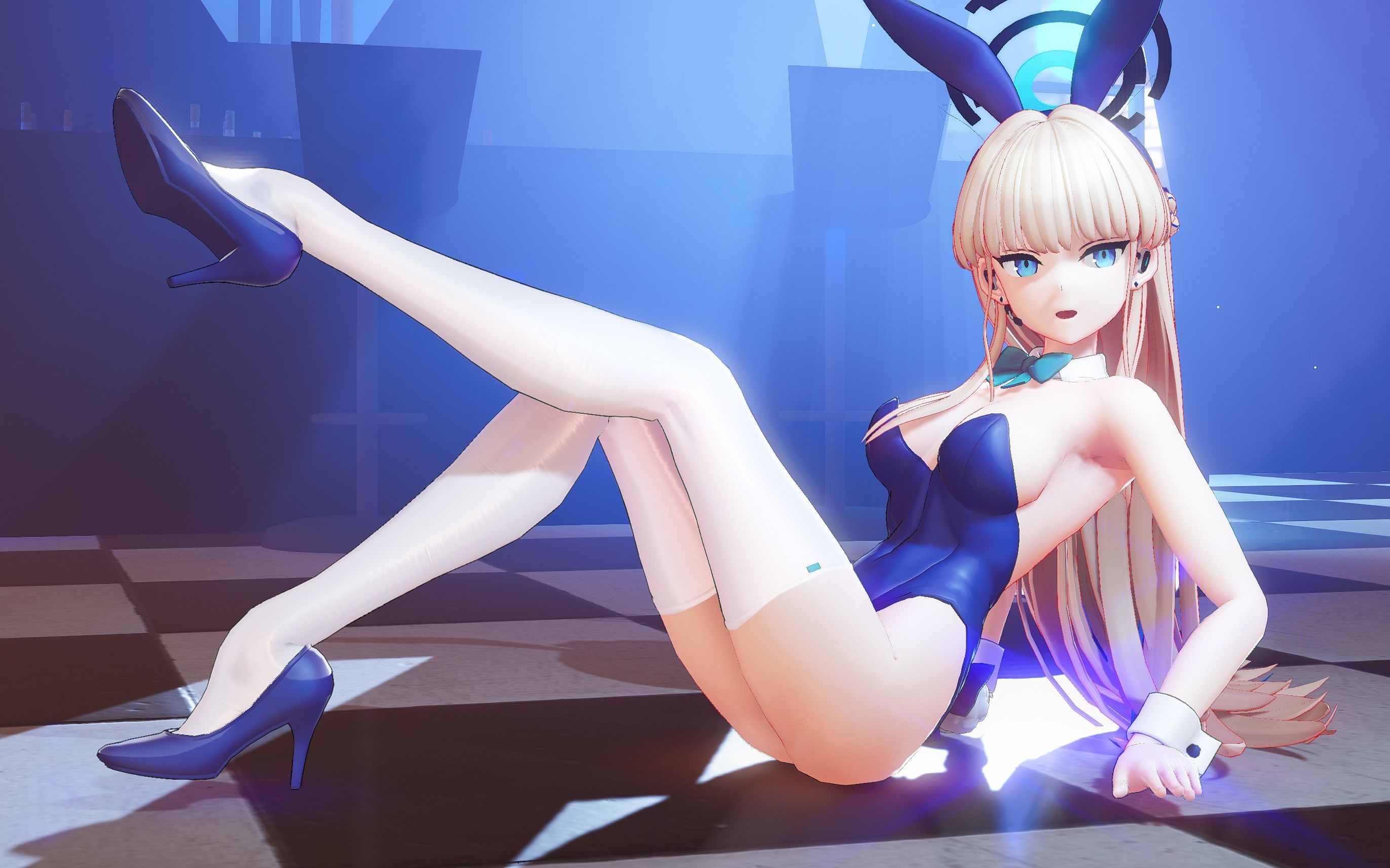 碧蓝档案 飞鸟马时 兔女郎 - heart burn