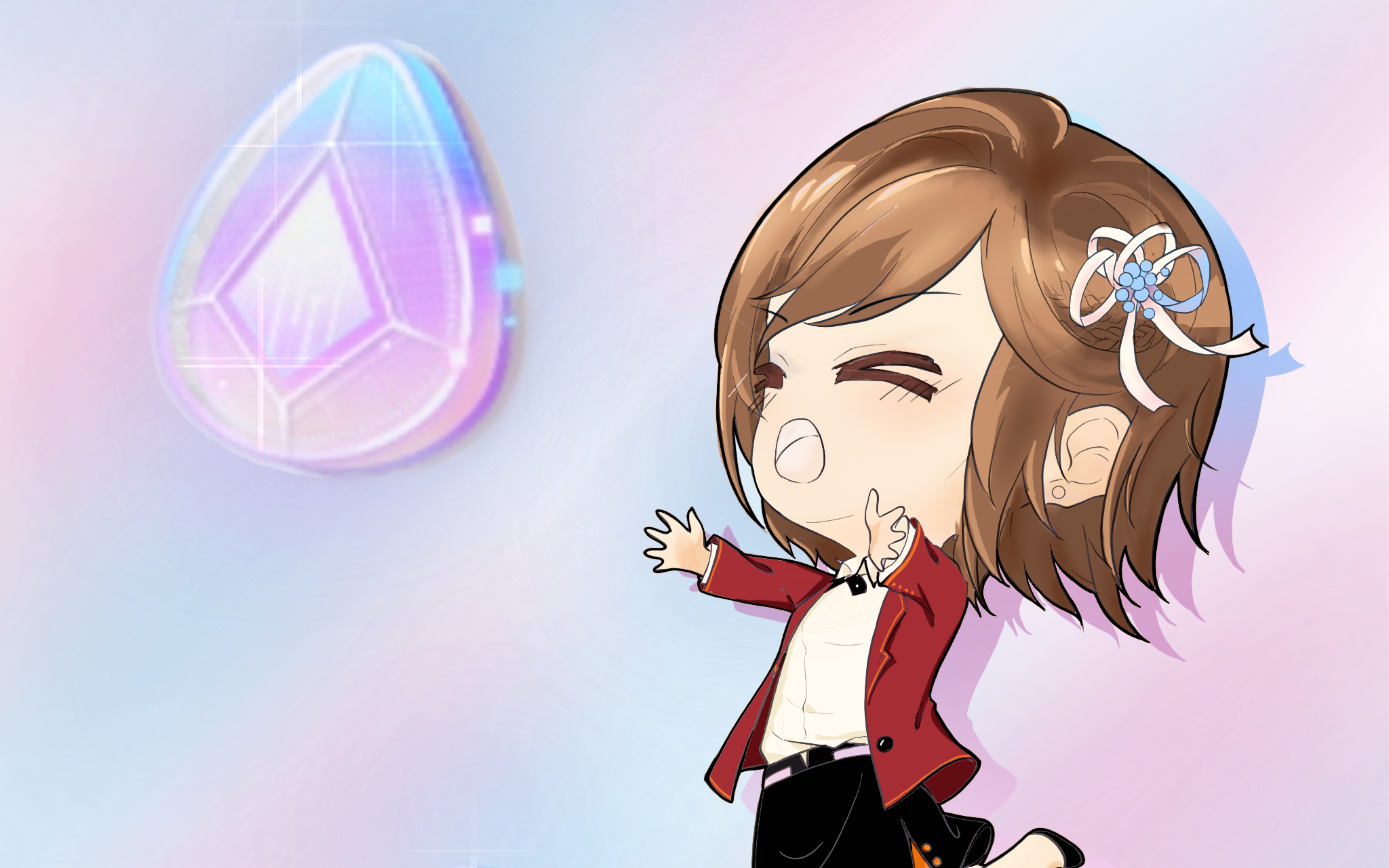 【未定事件簿】今天也是想要女神之泪的一天|ipad绘画过程记录