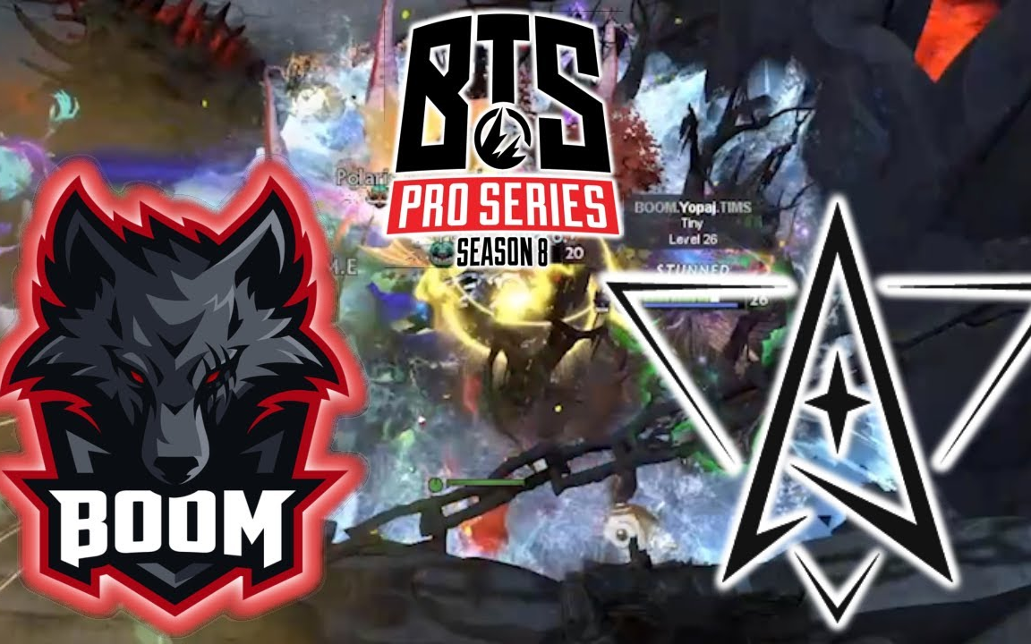 【BTS职业联赛S8】BOOM ESPORTS vs POLARIS  BTS PRO SERIES S8 DOTA 2电子竞技热门视频