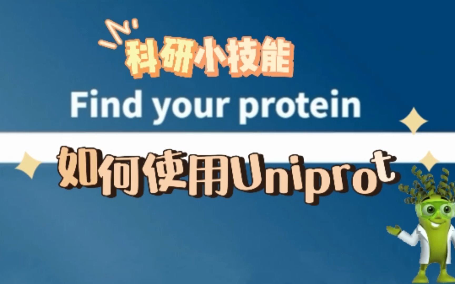 如何使用 uniprot 查询蛋白信息?哔哩哔哩bilibili