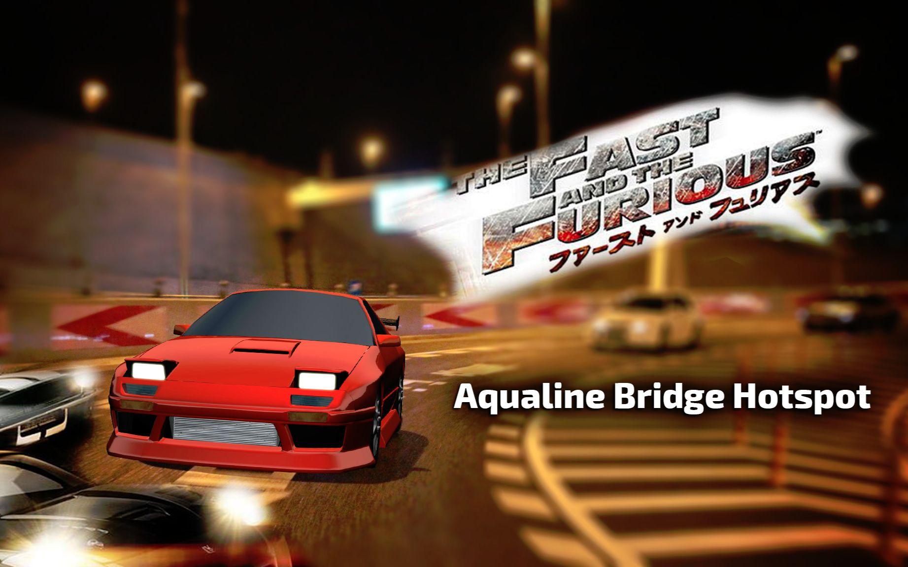 开车!ps2模拟器玩东京漂移 (1)