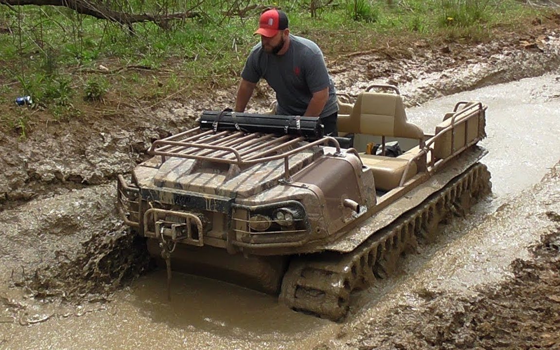 [图]【越野】了不起的越野神器，加拿大阿尔戈Argo 8x8全地形车