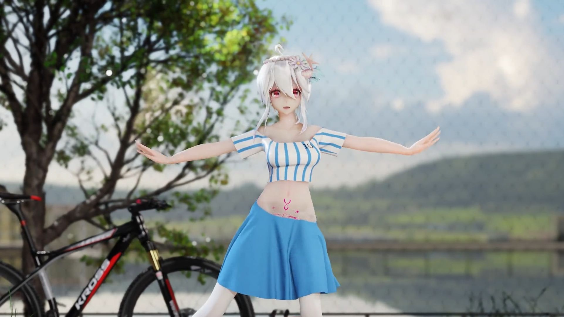 【弱音/mmd】aoa - good luck