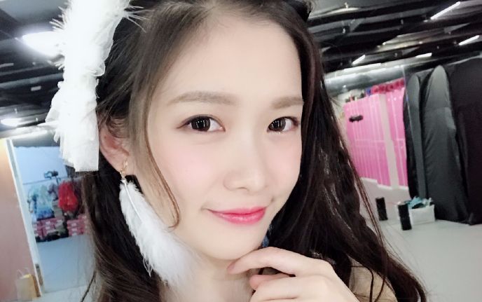 还是朱朱呀小偶像平时的公演妆的教程节选20171129