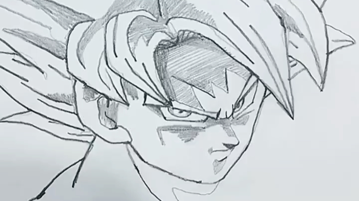 七龙珠孙悟空一笔画