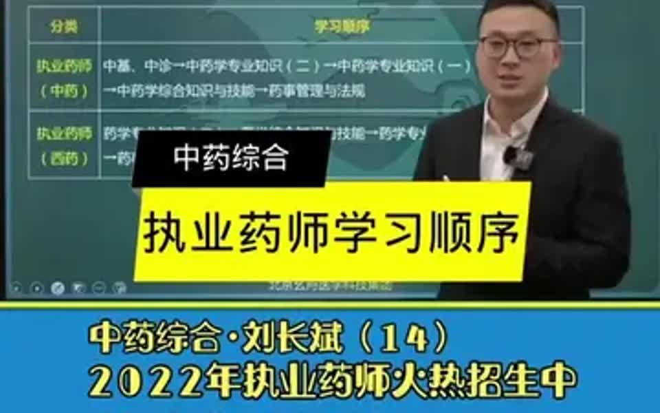 [图]中药综|看过来，这里有你最想知道的执业药师学习顺序