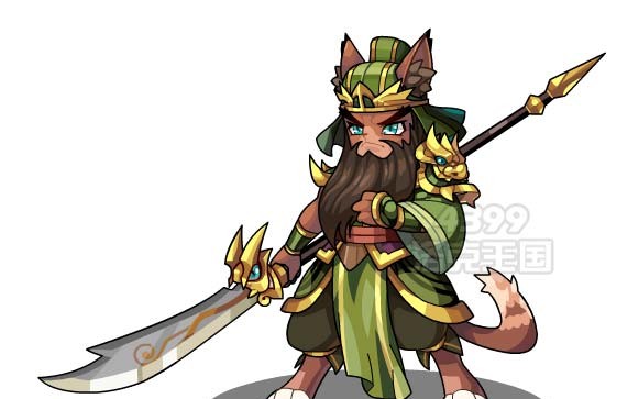 洛克王国:关羽云长二阶云长来袭!乐维:你不要过来啊!