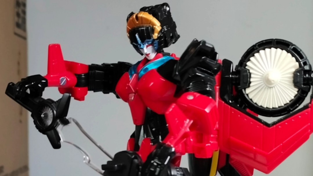 开箱 变形金刚风刃 最好看的脸