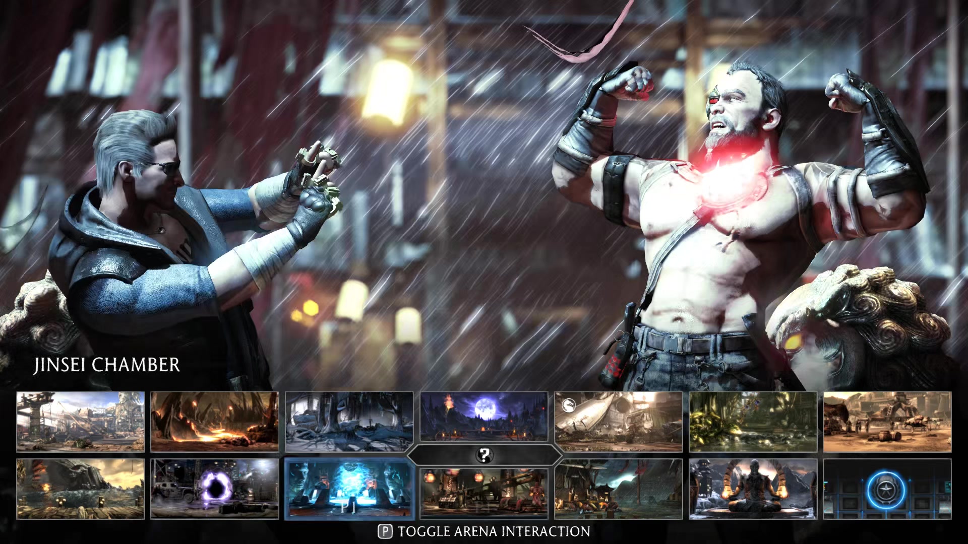 玩世不恭的明星和罪犯真人快打xjhonneycage与kano入场对话