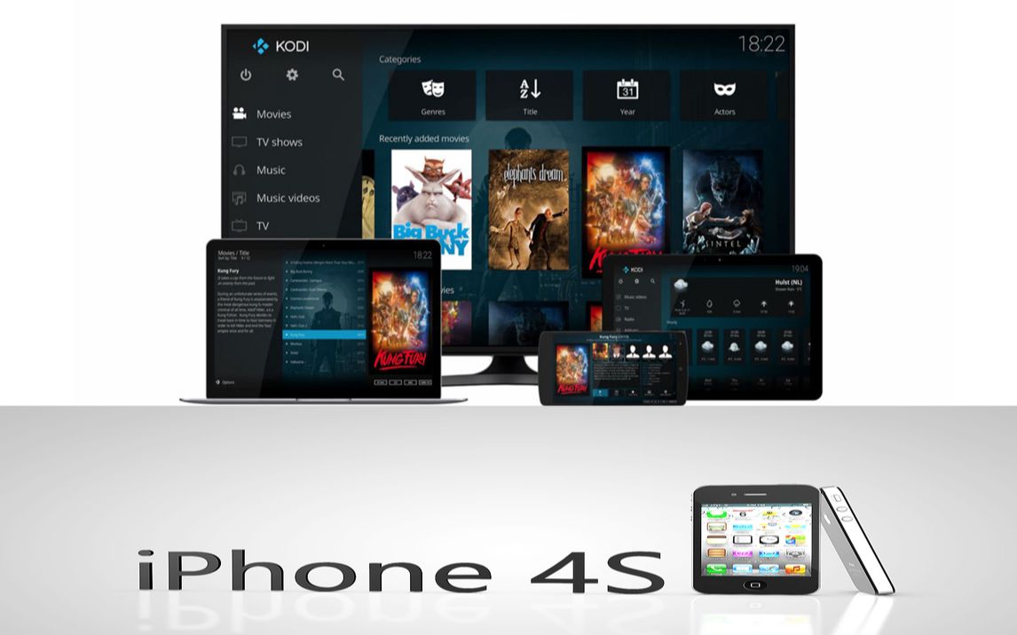 iPhone4s ios6看电视直播,真香!