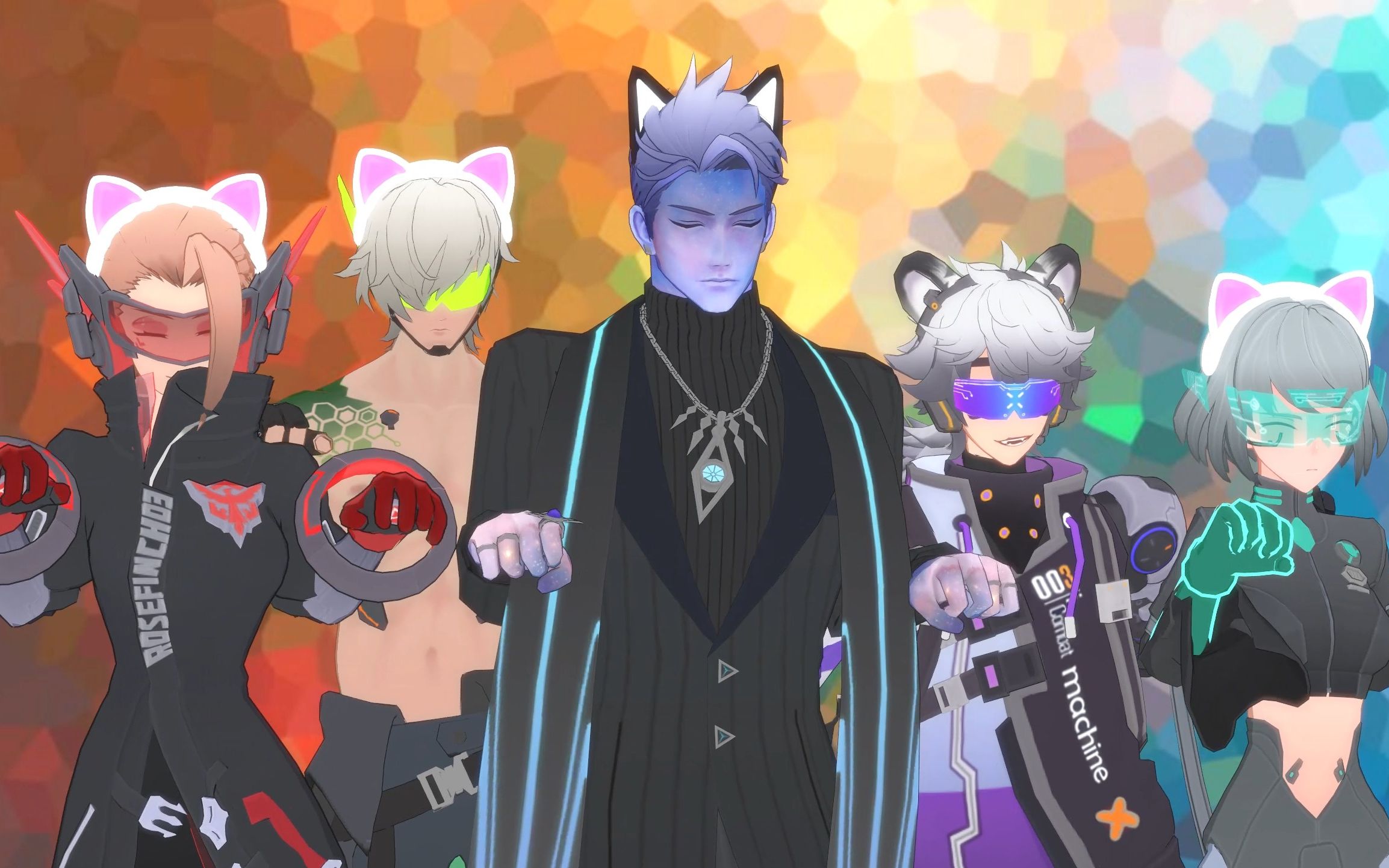 【非人学园mmd/金阙团建】有求必应老板喵~78(11ω11)17